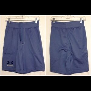 Men's Sz SM Under Armour Loose Fleece Shorts